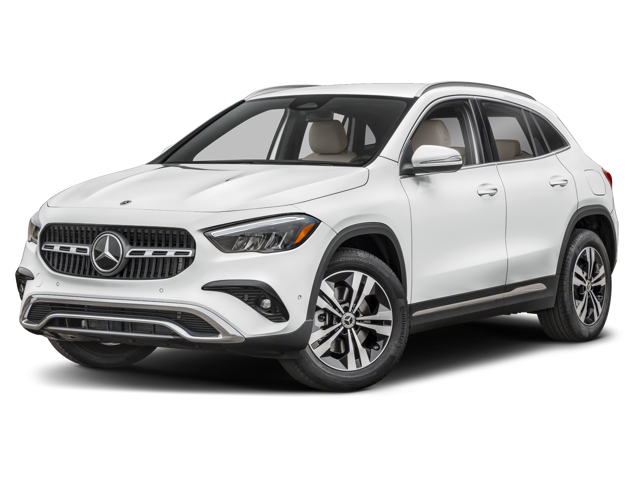 White 2025 Mercedes-Benz GLA 250 front view