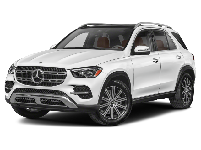 White 2025 Mercedes-Benz GLE 350 front view