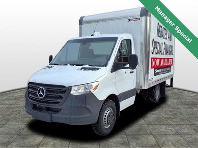 2023 Mercedes-Benz Sprinter 3500 Cab Chassis 144 WB BOX TRUCK
