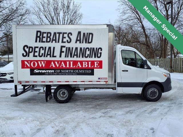 2023 Mercedes-Benz Sprinter 3500 Cab Chassis 144 WB BOX TRUCK