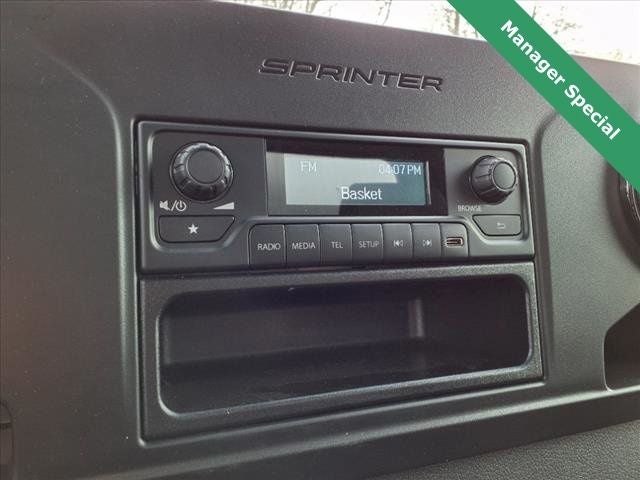 2023 Mercedes-Benz Sprinter 3500 Cab Chassis 144 WB BOX TRUCK