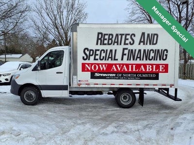 2023 Mercedes-Benz Sprinter 3500 Cab Chassis 144 WB BOX TRUCK