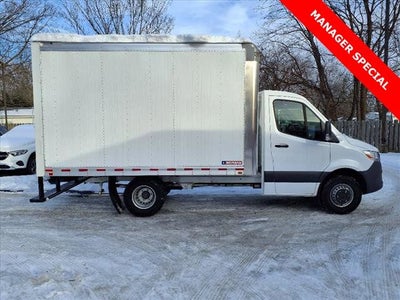 2023 Mercedes-Benz Sprinter 3500 Cab Chassis 144 WB BOX TRUCK