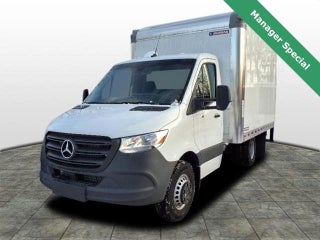 2023 Mercedes-Benz Sprinter 3500 Cab Chassis 144 WB Box Truck Van
