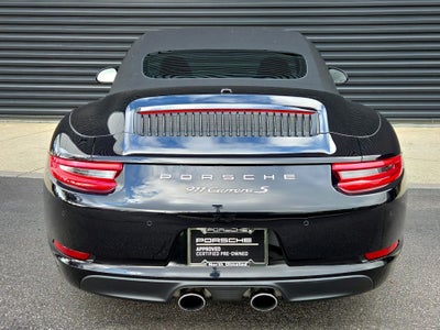 2017 Porsche 911 Carrera S Cabriolet