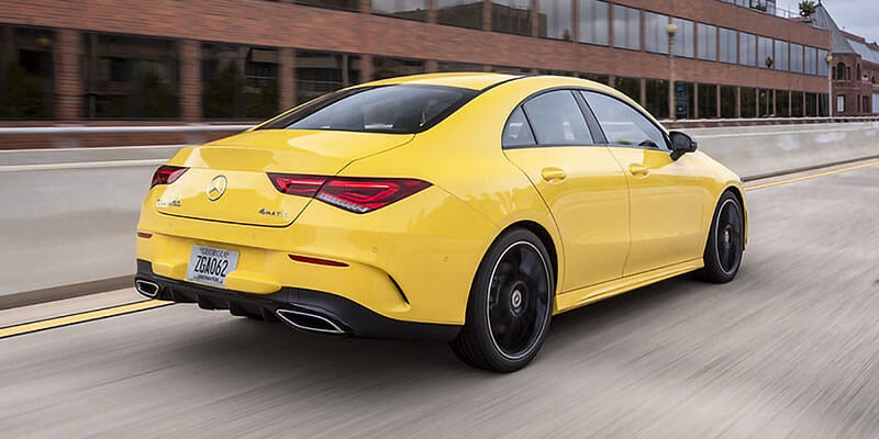 2025 Mercedes-Benz CLA Reear view