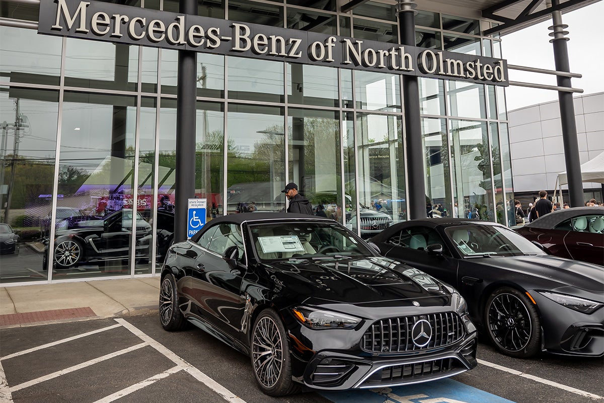 Cars & Coffee CLE April 2026 Mercedes-Benz of North Olmsted