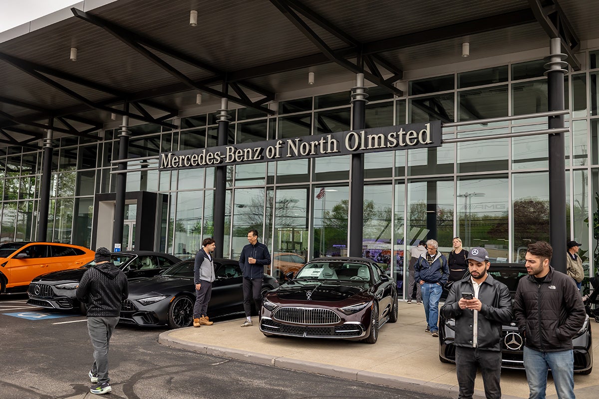 Cars & Coffee CLE April 2026 Mercedes-Benz of North Olmsted