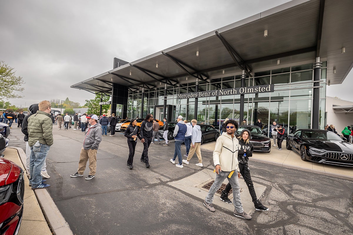 Cars & Coffee CLE April 2026 Mercedes-Benz of North Olmsted