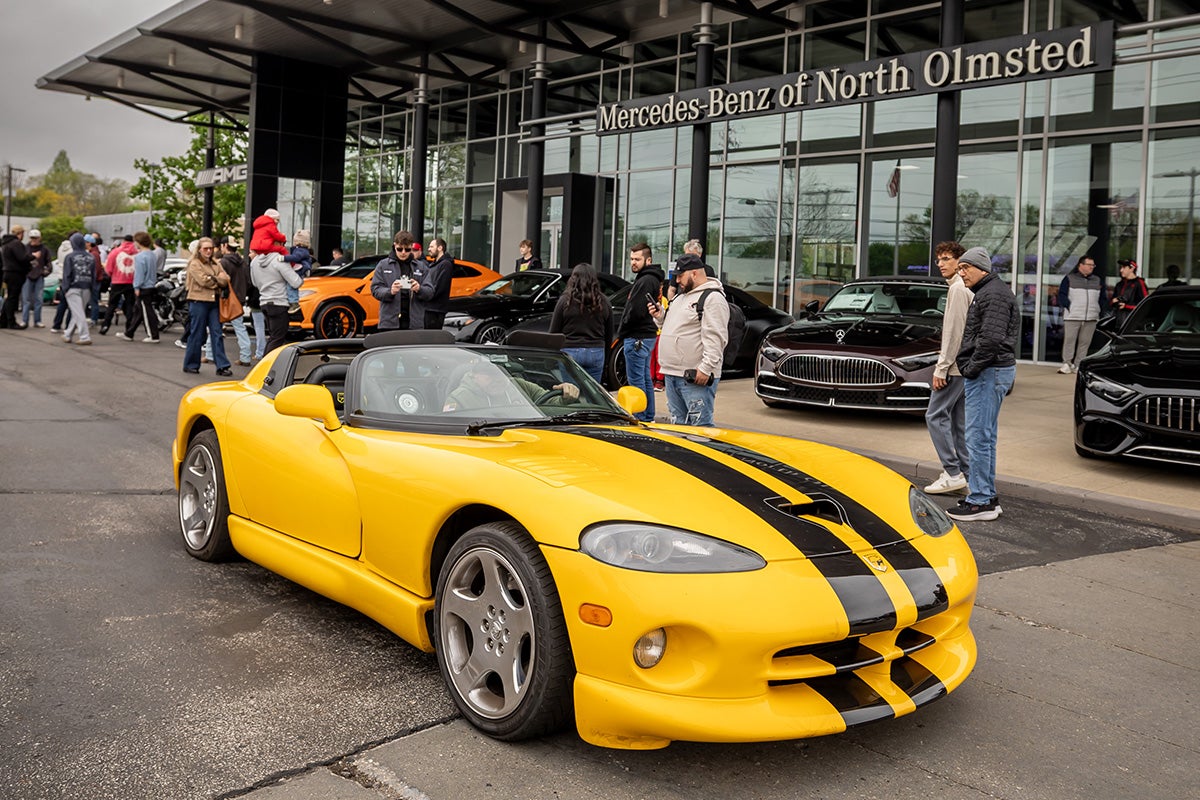 Cars & Coffee CLE April 2026 Mercedes-Benz of North Olmsted