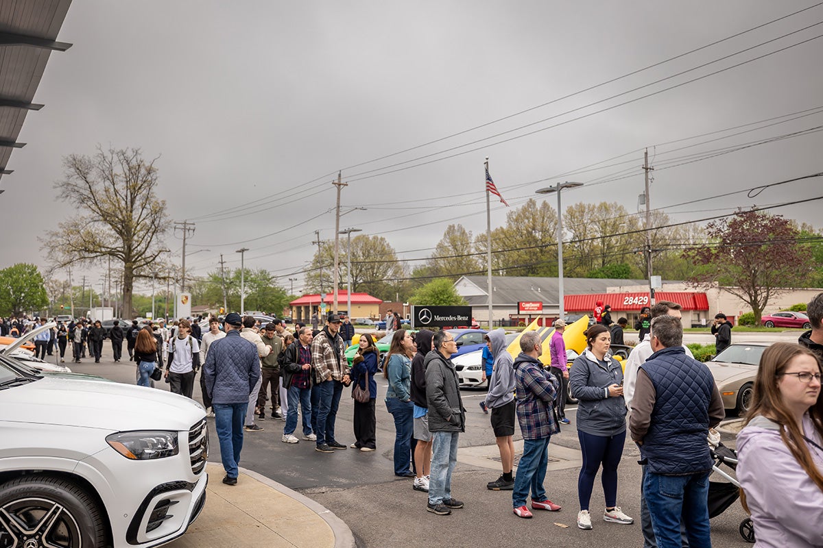 Cars & Coffee CLE April 2026 Mercedes-Benz of North Olmsted