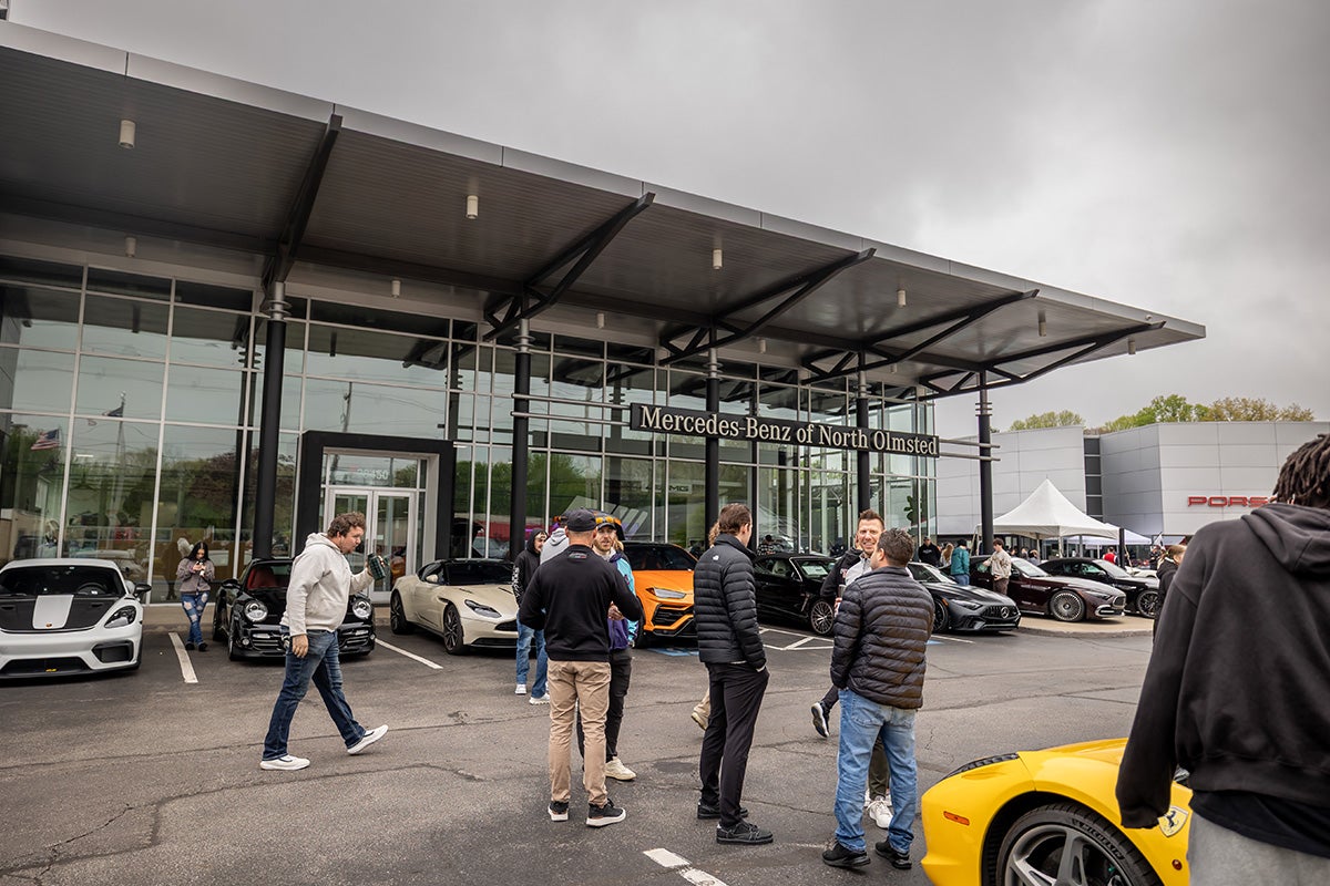 Cars & Coffee CLE April 2026 Mercedes-Benz of North Olmsted