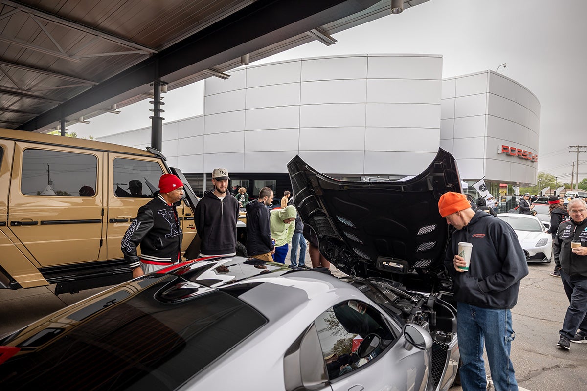 Cars & Coffee CLE April 2026 Mercedes-Benz of North Olmsted