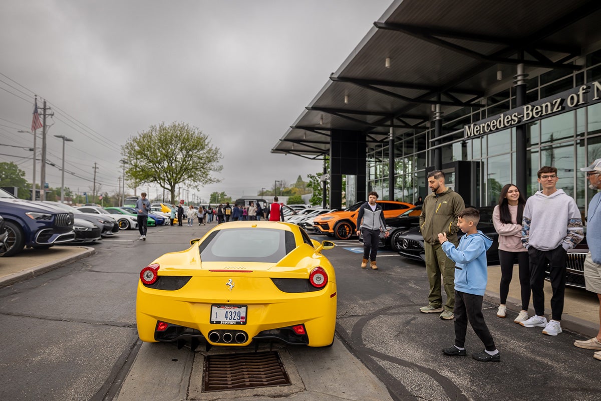 Cars & Coffee CLE April 2026 Mercedes-Benz of North Olmsted
