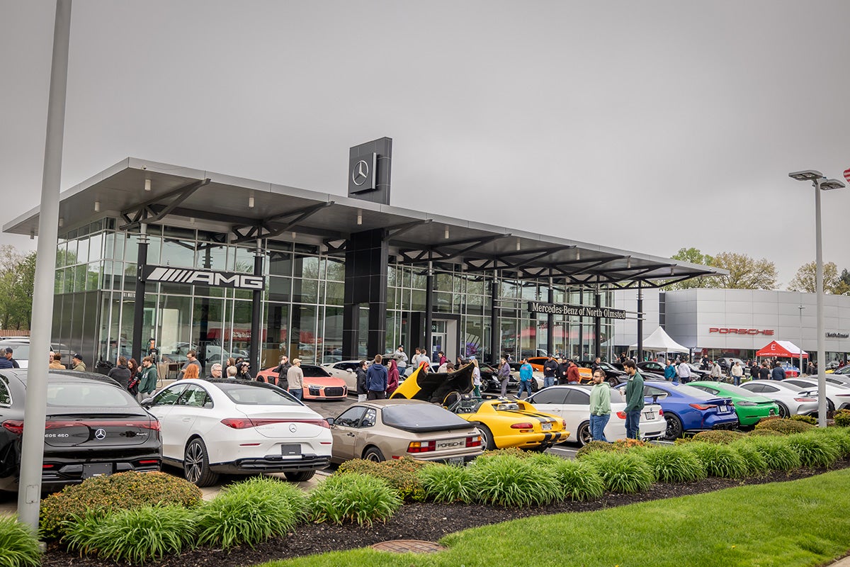 Cars & Coffee CLE April 2026 Mercedes-Benz of North Olmsted