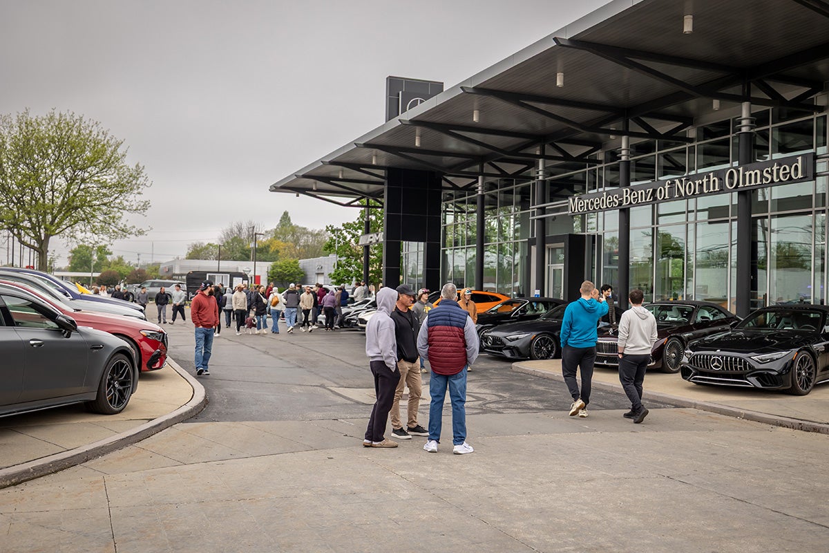 Cars & Coffee CLE April 2026 Mercedes-Benz of North Olmsted
